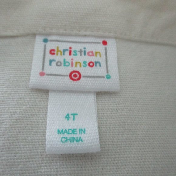 Size 4 Long Overalls Christian Robinson - New with tags - Picture 4 of 6